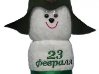Полотенце в виде Солдатика на 23 Февраля!