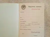Трудовая книжка, фотография 2