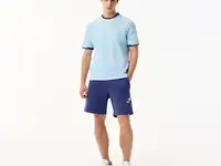 Мужская хлопковая футболка lacoste с принтом, фотография 4