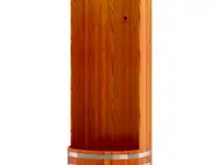 Душевая кабина bentwood с держателем для шторки (натуральная лиственница, d =