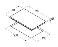 Индукционная варочная панель if 6002 bk, фотография 2