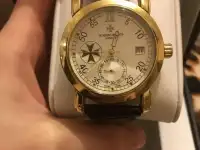 Новые Vacheron Constantin Patrimony gold механика, фотография 2