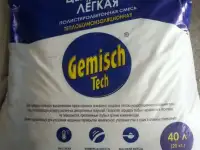 Акция!!! Легкая цементная стяжка Gemisch (Полистиролбетонная смесь)