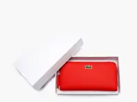 Кошелёк lacoste l.12.12 concept petit pique на 12 карт на молнии, фотография 3