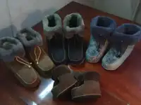 Домашняя меховая обувь (женская, мужская, детская)