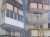 Отделка балконов, лоджий, окна ПВХ, фотография 7
