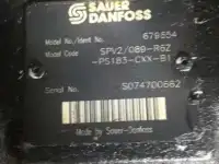 Гидронасос Sauer Danfoss SPV-23 автобетоносмесителя, фотография 2