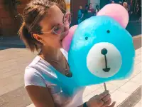 Аппарат для сахарной ваты CANDYMAN GAS газовый настольный, фотография 9