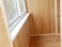 Отделка лоджии, балкона  в Красноярске, фотография 10