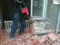 демонтаж стен кирпич, фотография 2