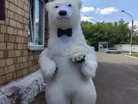 Белый мишка поздравление., фотография 6