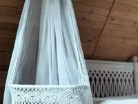Люлька -колыбель в технике макраме