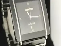 Новые Часы Rado Ceramica Jubile Diamond Black оригинал
