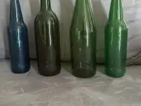 Сахарное стекло.  Бутылки из сахарного стекла.