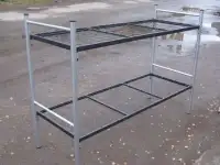 Одноярусные кровати металлические эконом класса