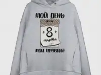 Женское худи Oversize хлопок, фотография 8