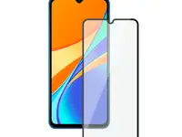 Защитное стекло 3d full glue для xiaomi redmi 9a/9c (2020), 0.3 мм, черная рамка, deppa