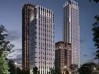 1-но комнатная квартира, 39,20 м², 27 эт., ЖК Павелецкая Сити, фотография 8