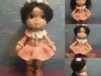 Кукла Элина вязаная