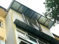 Козырьки на окна и балконы
