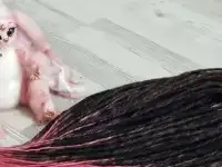 Изготовление дред