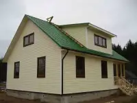 Отделка фасада сайдингом