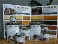 Масла для дерева и краски Биофа из Германии