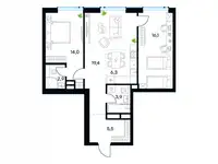 Продам 3 комнатную квартиру