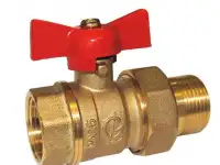продам кран шаровой с американкой DN15