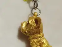 Брелок Собачка со стразами, фотография 2