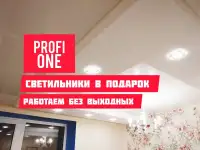 Натяжные потолки за 1 день от производителя