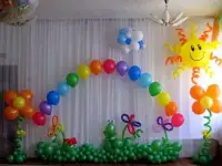 оформление шарами, фотография 8