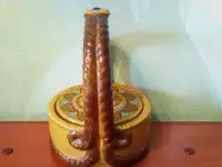 Лукошко из керамики для хранения мелочей., фотография 2