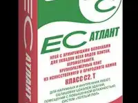 Клей для крупноформатной плитки ЕС-Атлант, 25кг