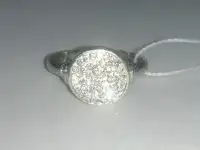 Серебряное кольцo с камнями Сваровски