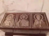 Шкатулка из обсидиана