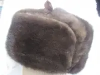 Норковая шапка ушанка