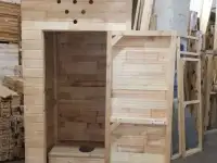 Туалет дачный разборный 1028*1028*2200 мм