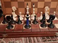 Шахматы СССР белорусские пластмассовые россыпью Лот 1623