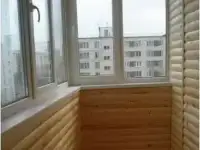 отделка деревом