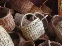 плетёные изделия из лозы ивы, фотография 3