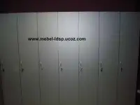 Шкафы для раздевалок, фитнес залов, спортзалов, рабочих, фотография 2