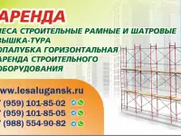 Аренда строительных евролесов
