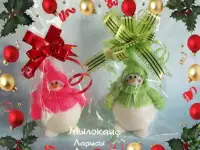 Новогоднее мыло ручной работы, фотография 3
