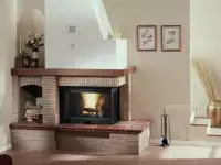 CONFORT TS 65х100 - угловой камин Climacalor, Италия, фотография 6