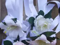 Украшение на свадебную машину, фотография 3