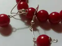Серьги и браслет