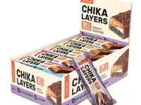 Протеиновый батончик chikalab – chika layers - ассорти (20 шт.)