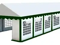 Шатер giza garden eco 4x12, со стенками, 12 х 4 х