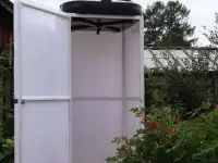 Летний душ с баком для воды